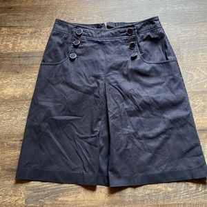 Black High Waisted Skirt WITH POCKETS